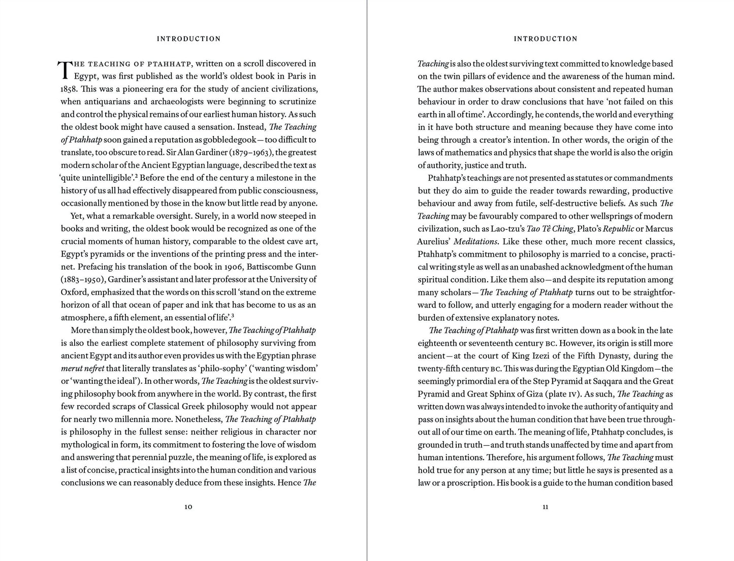 The Oldest Book in the World: Philosophy in the Age of the Pyramids