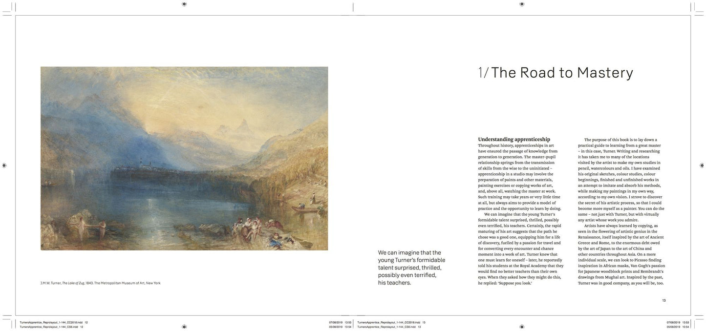 Turner's Apprentice: A Watercolor Masterclass