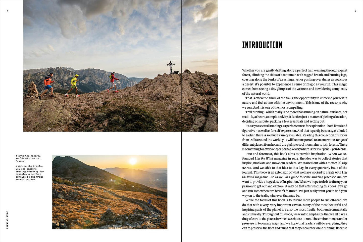 Running Wild: Inspirational Trails from Around the World - With a foreword by Dean Karnazes