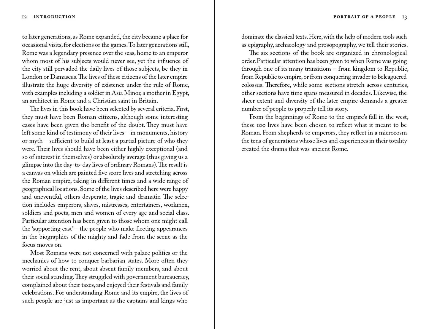 A History of Ancient Rome in 100 Lives