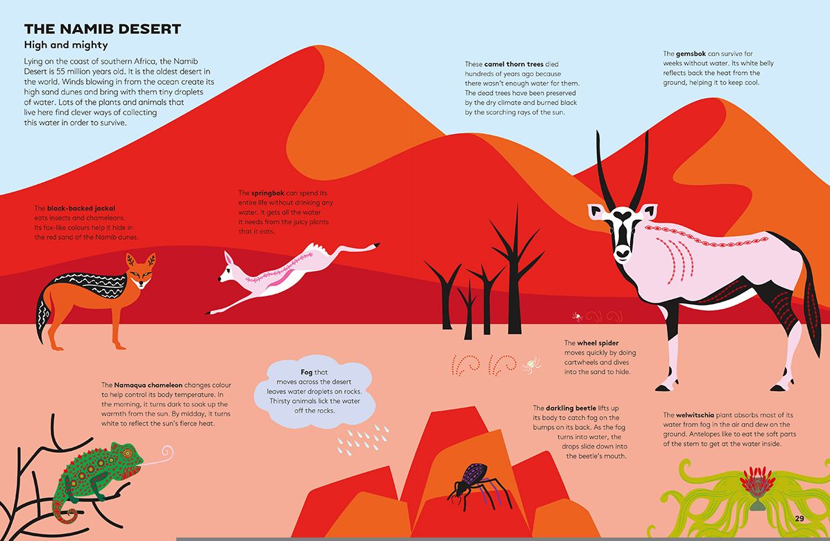 Hoot and Howl Across the Desert: Life in the World's Driest Deserts