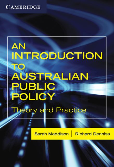 An Introduction to Australian Public Policy: Theory and Practice