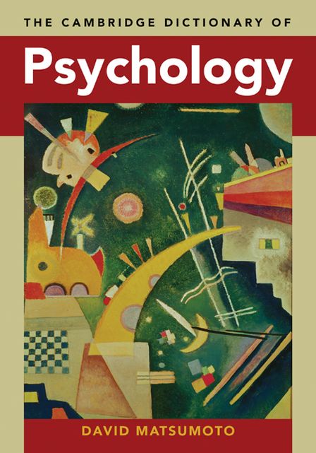 The Cambridge Dictionary of Psychology