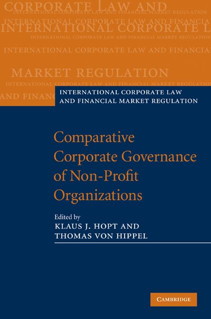 Comparative Corporate Governance of Non-Profit Organizations