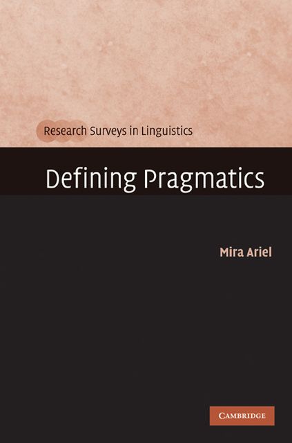 Defining Pragmatics