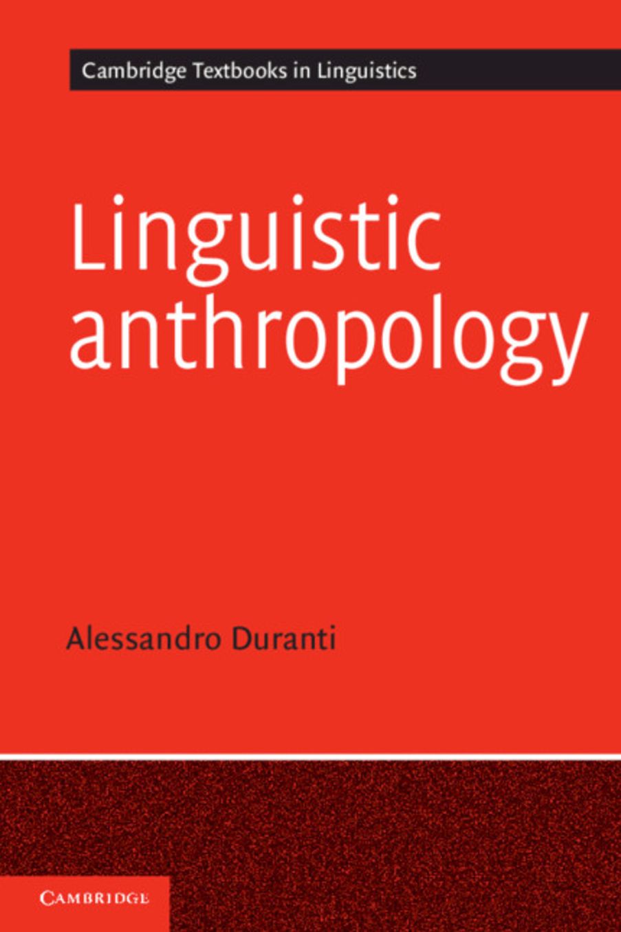 Linguistic Anthropology