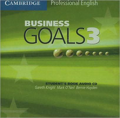 Business Goals 3 Audio CD