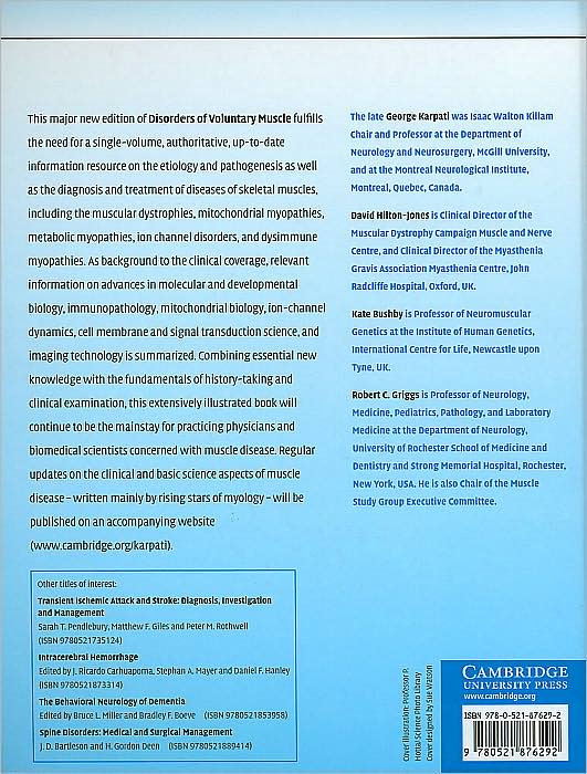 Disorders of Voluntary Muscle