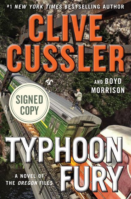 Typhoon Fury (Signed Book) (Oregon Files Series #12)