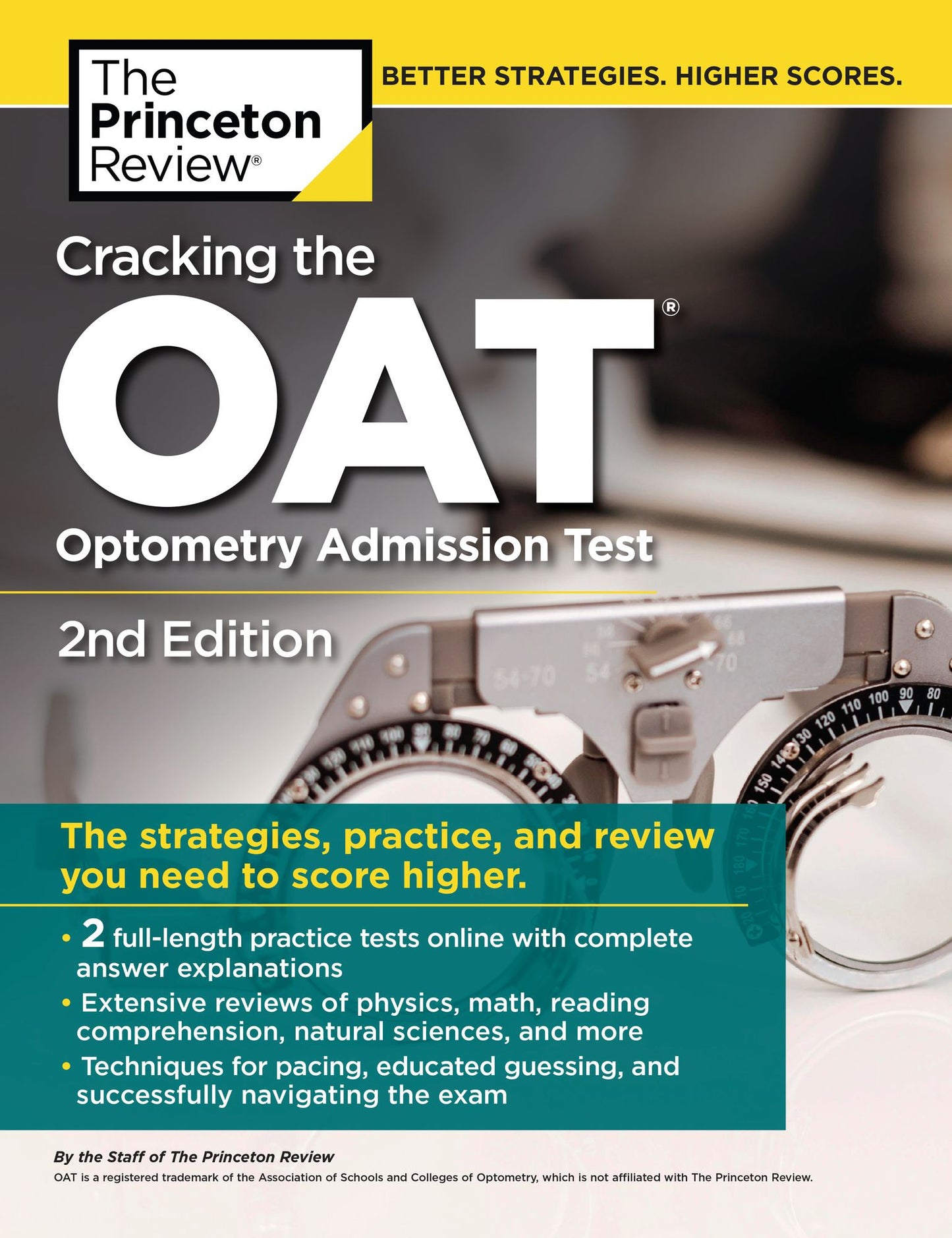 Cracking the OAT (Optometry Admission Test), 2nd Edition