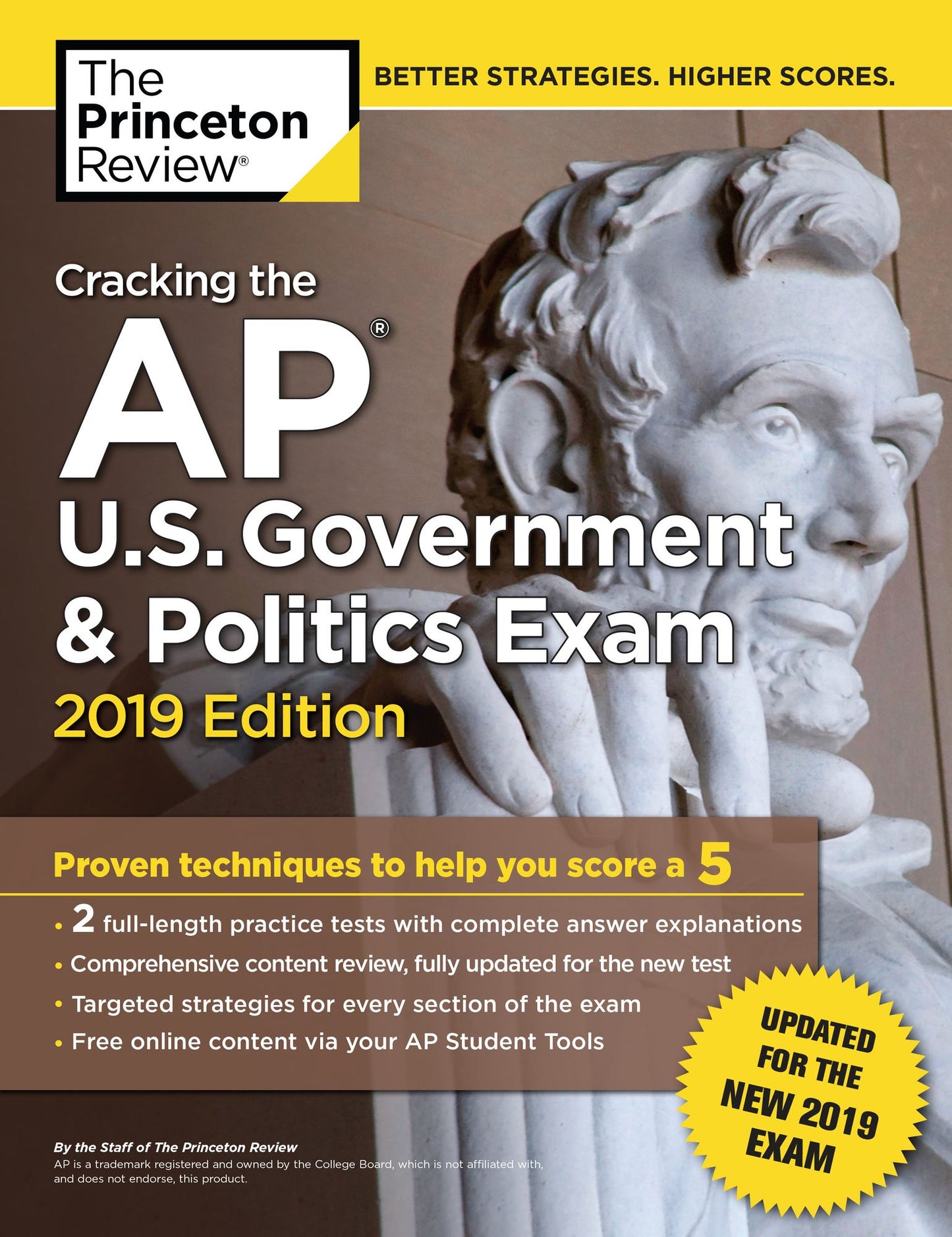 Cracking the AP U.S. Government & Politics Exam, 2019 Edition: Revised for the New 2019 Exam