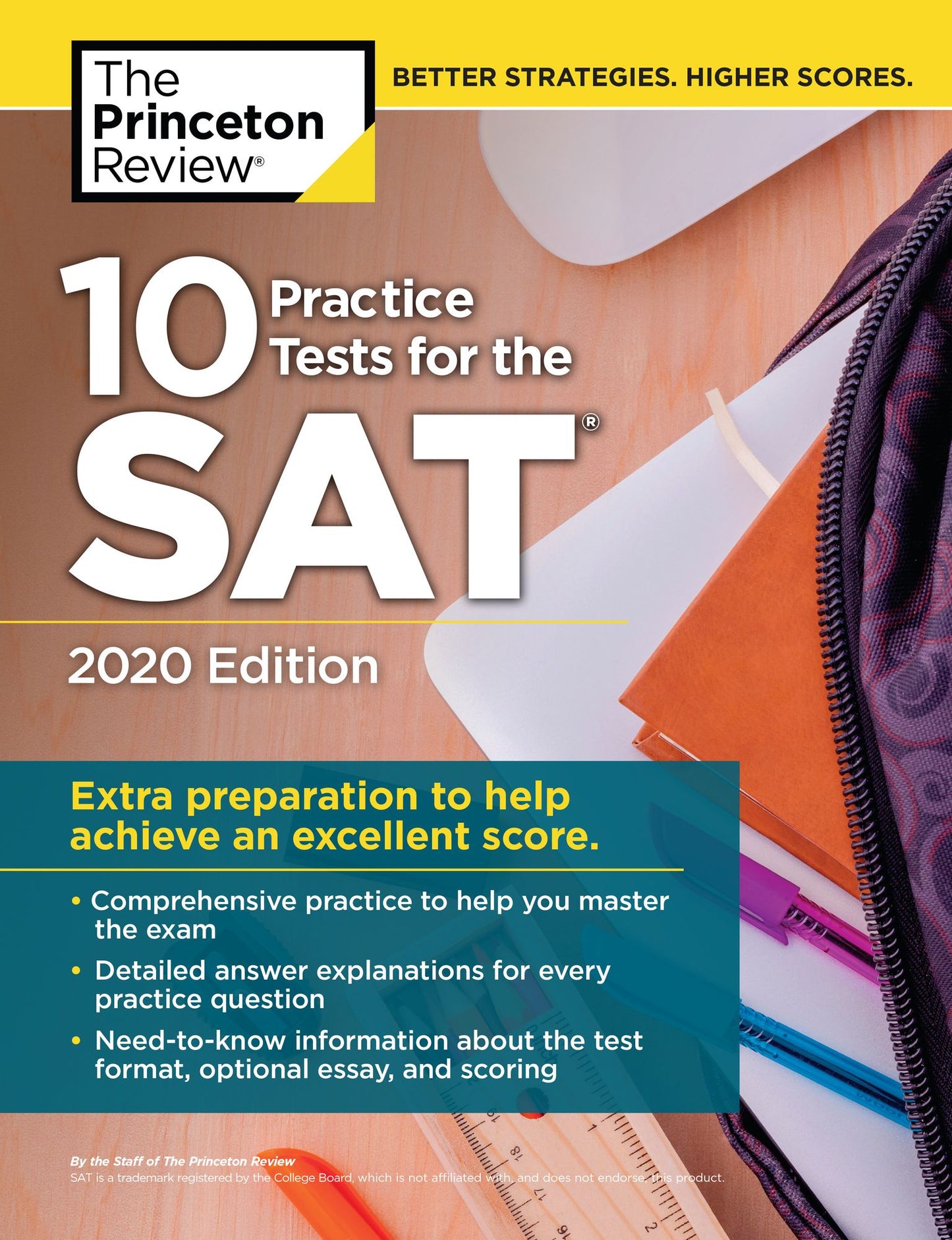 10 Practice Tests for the SAT, 2020 Edition: Extra Preparation to Help Achieve an Excellent Score