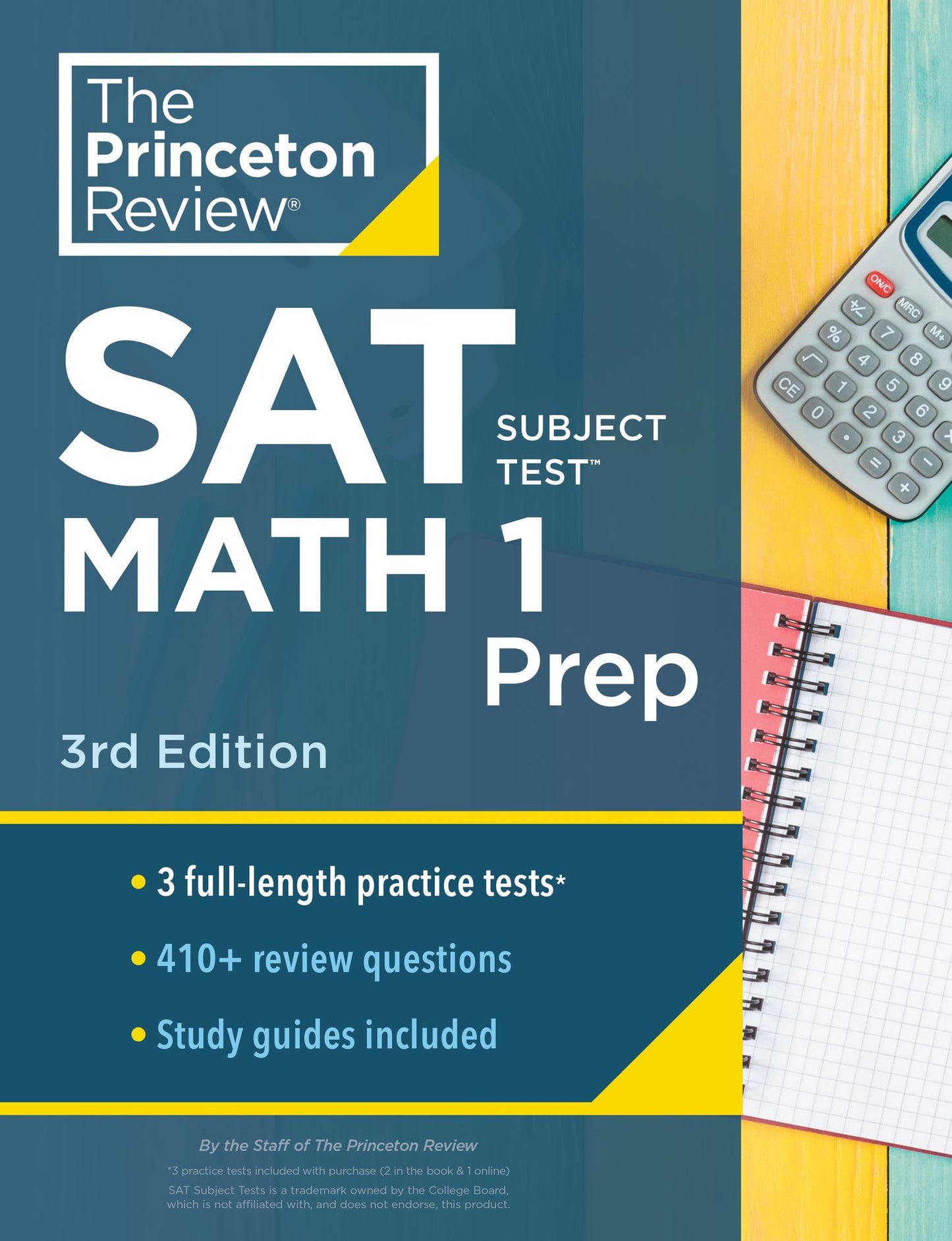 Cracking the Sat Subject Test in Math : 3 Practice Tests + Content Review + Strategies & Techniques