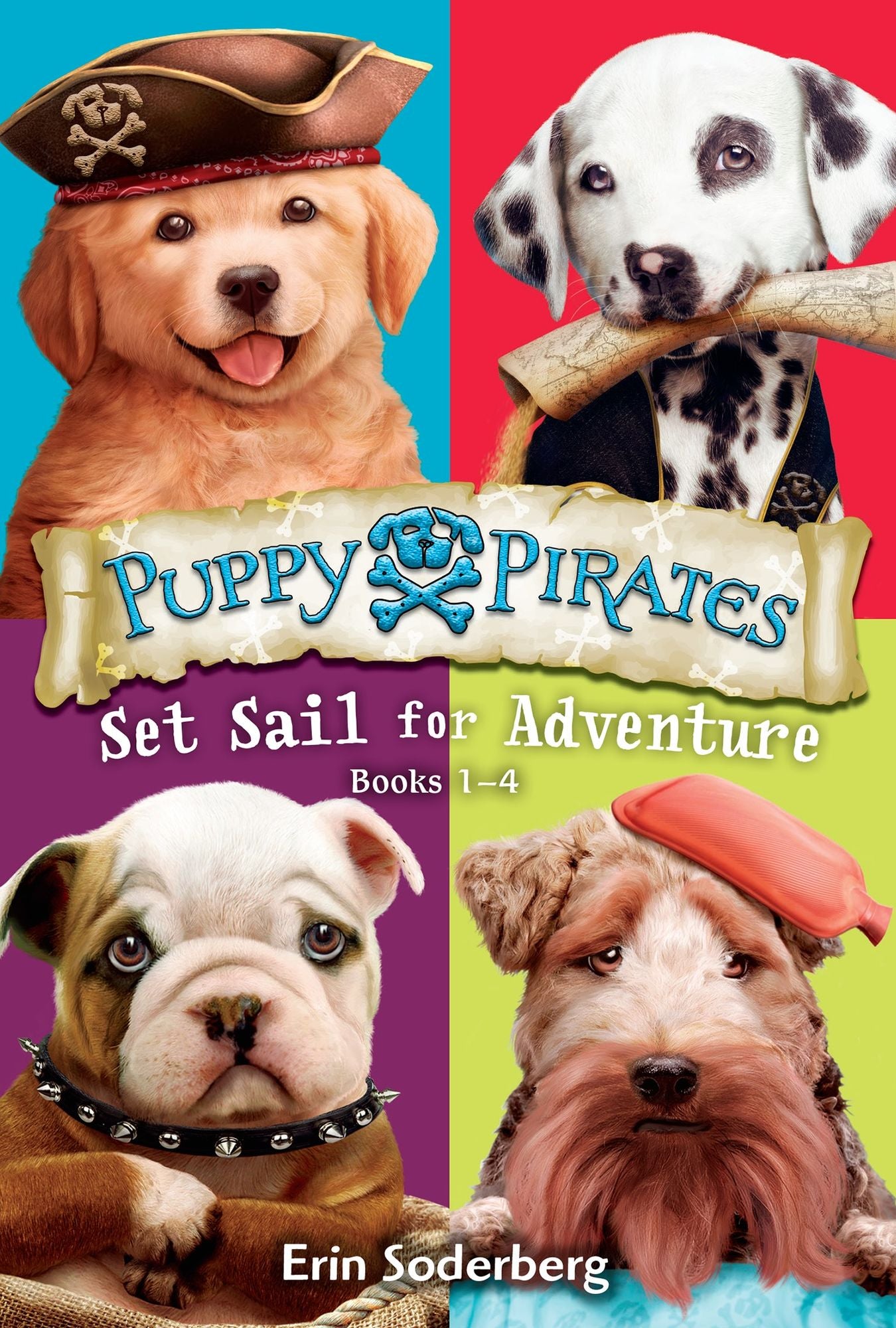 Puppy Pirates: Set Sail for Adventure (Books 1-4)