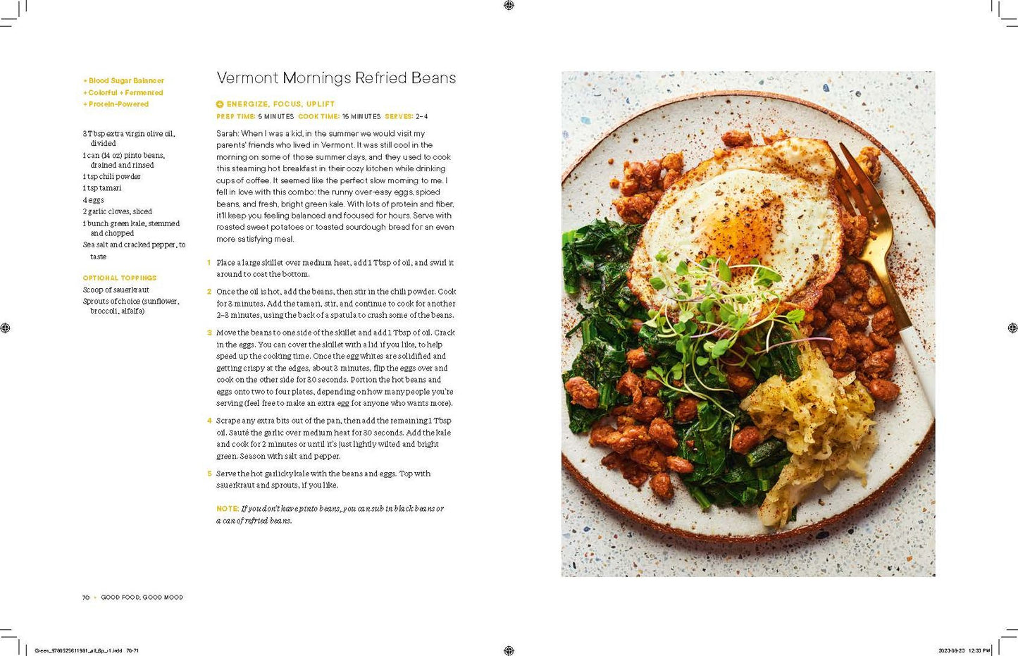 Good Food, Good Mood: 100 Nourishing Recipes to Support Mind and Body Wellness
