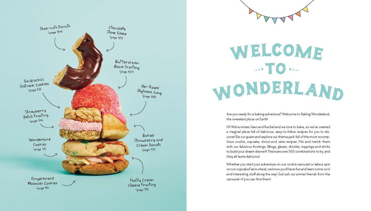 Baking Wonderland: A Mix & Match Cookbook for Kids