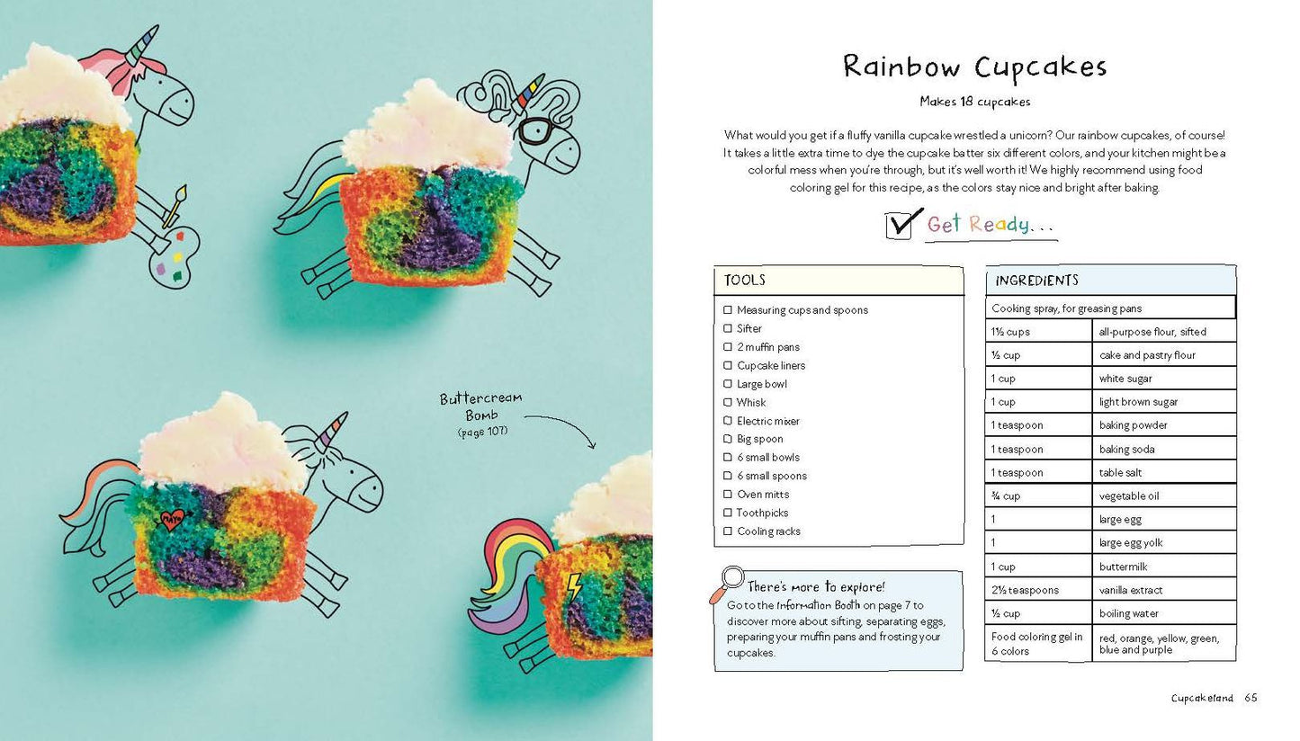 Baking Wonderland: A Mix & Match Cookbook for Kids