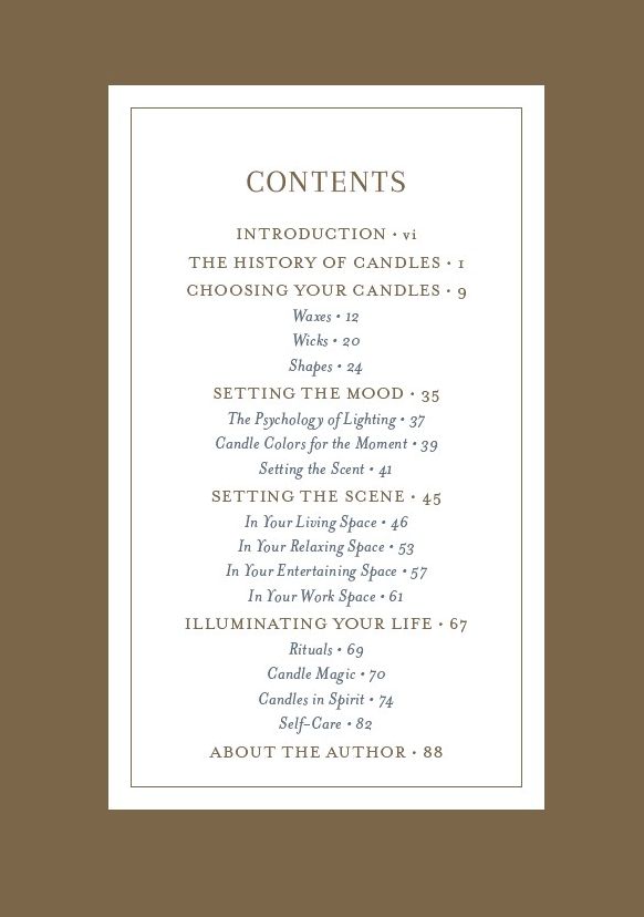 The Little Book of Candles: A Guide to Styling Your Space, Setting Your Intention, & Illuminating Your Life