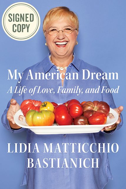 My American Dream: A Life of Love, Family, and Food (Signed Book)
