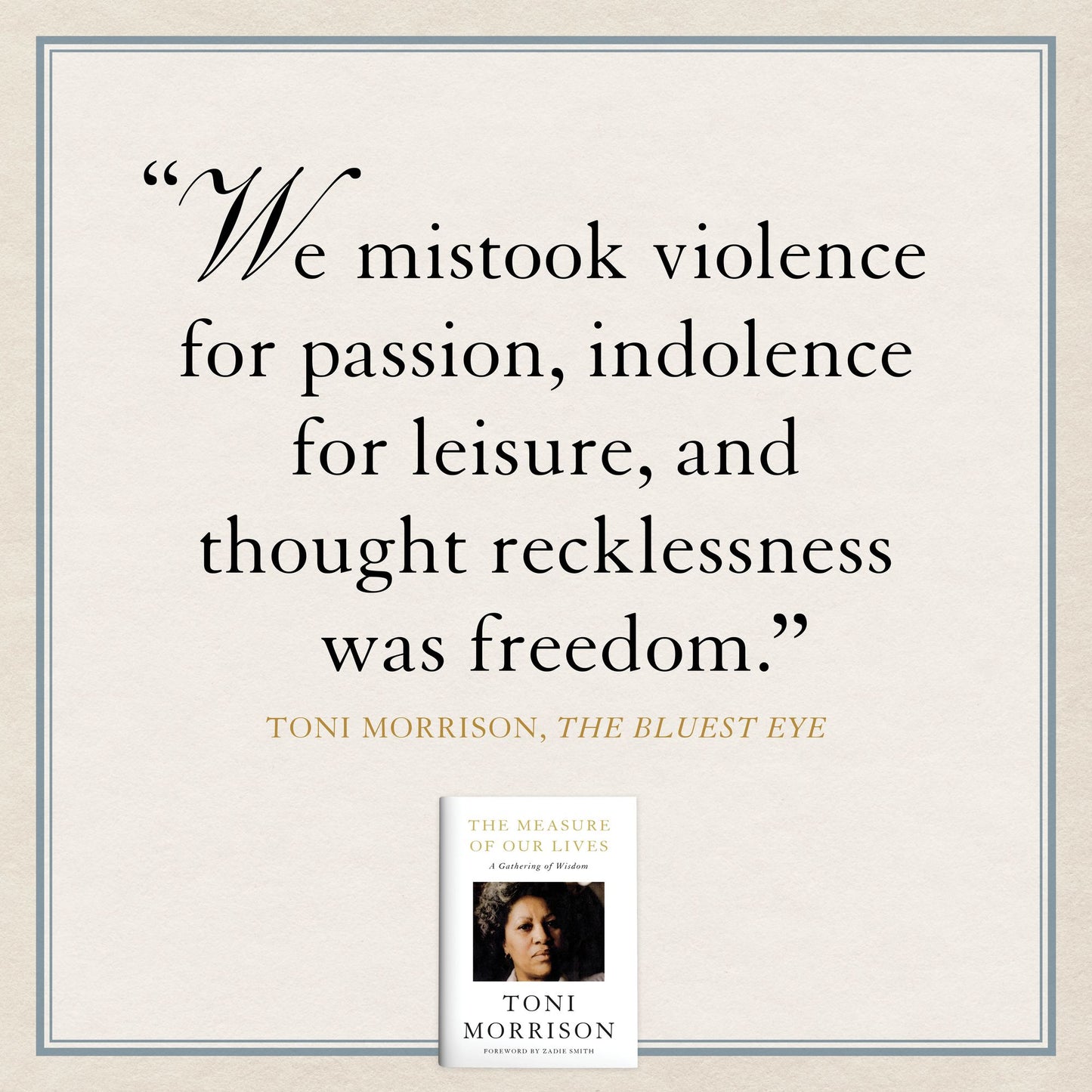 The Measure of Our Lives : A Gathering of Wisdom