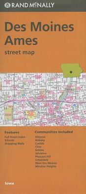 Des Moines, Iowa Map