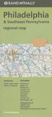 Philadelphia/South East, Pennsylvania Regional Map