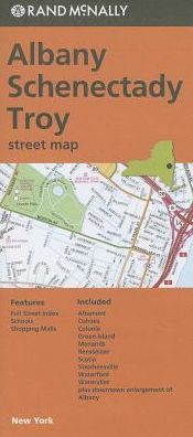 Albany Streets, New York Map