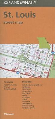 St. Louis Street Map