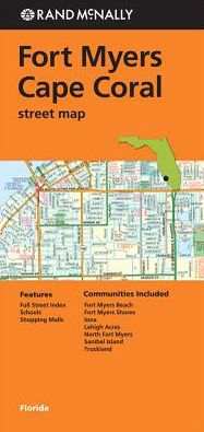 Fort Myers/Cape Coral Streets, Florida Map
