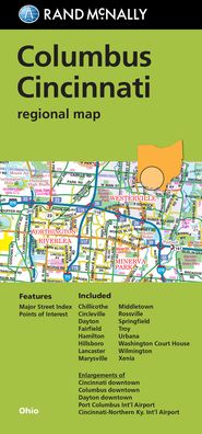 Columbus/Cincinnati, Ohio Map