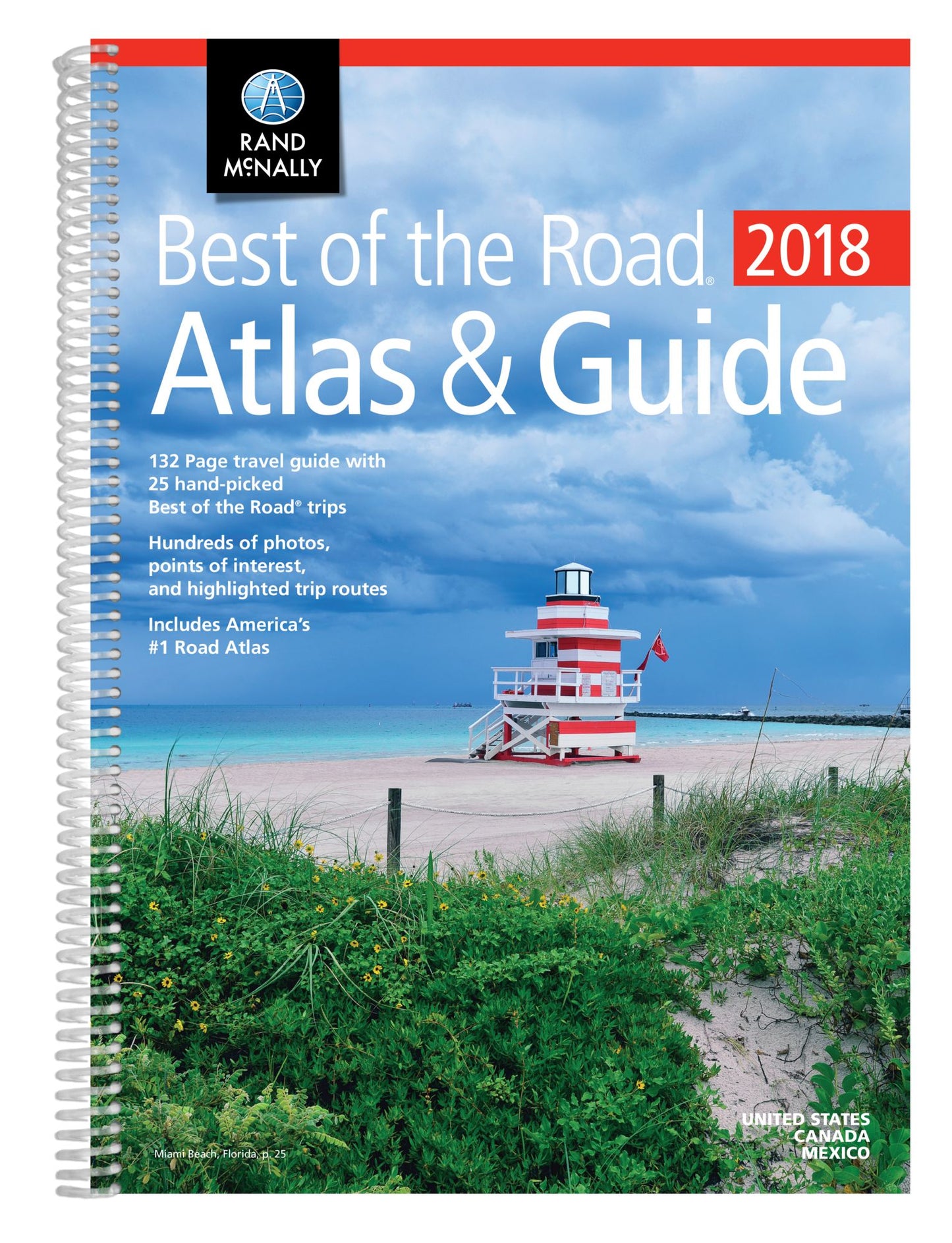 Rand McNally Best of the Road Atlas & Travel Guide 2018