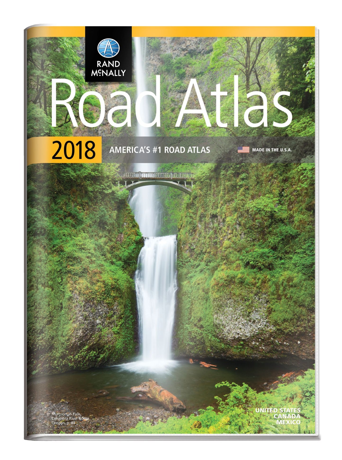 Rand McNally Road Atlas with Protective Vinyl Cover