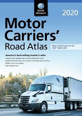 Rand McNally 2020 Motor Carriers' Road Atlas United States Canada Mexico