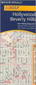 Rand McNally Fab Map Hollywood / Beverly Hills, California