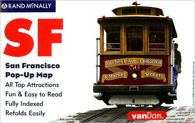 Rand McNally San Francisco Pop-Up Map