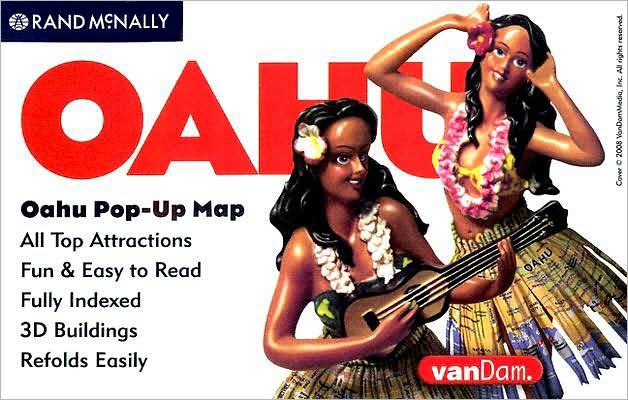 Rand McNally Oahu Pop-Up Map