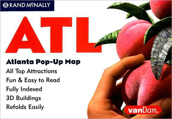 Atlanta, Georgia PopOut Map