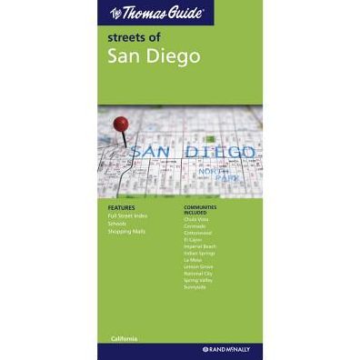 San Diego, California Map