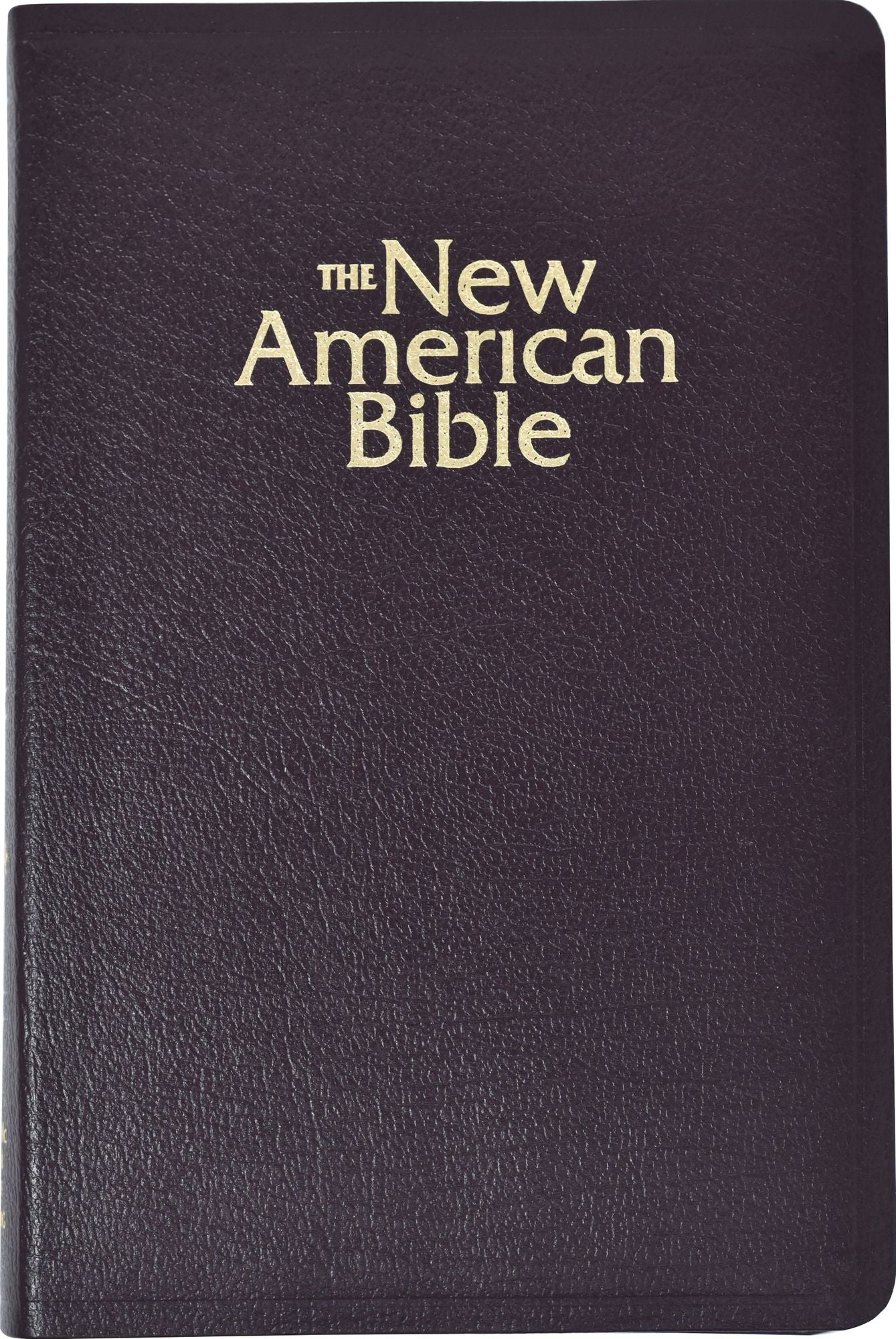 NAB Deluxe Gift and Award Bible: New American Bible, burgundy bonded leather