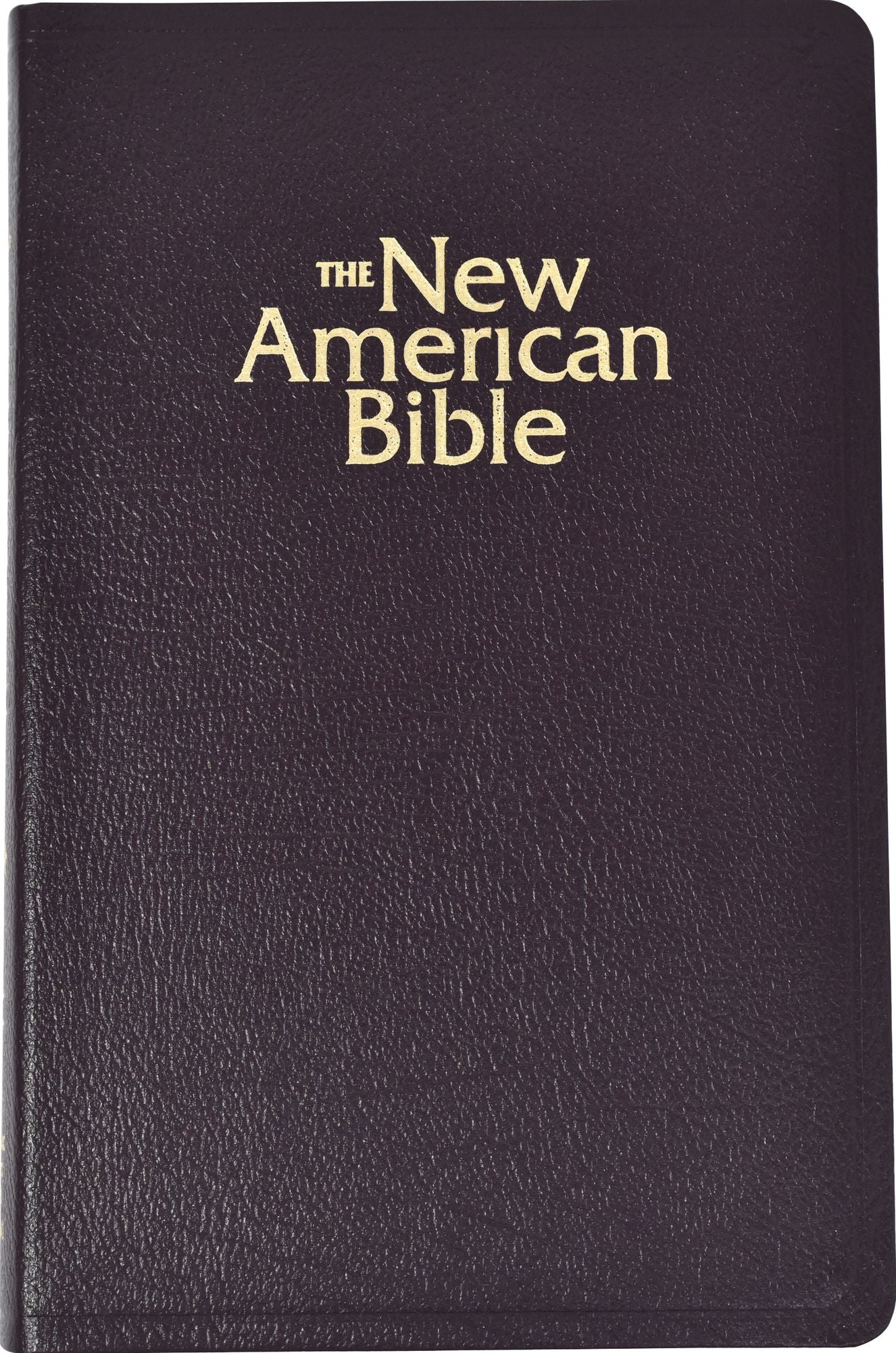 The Deluxe Catholic Gift Bible: New American Bible (NAB), burgundy bonded leather, thumb indexed, words of Christ in red