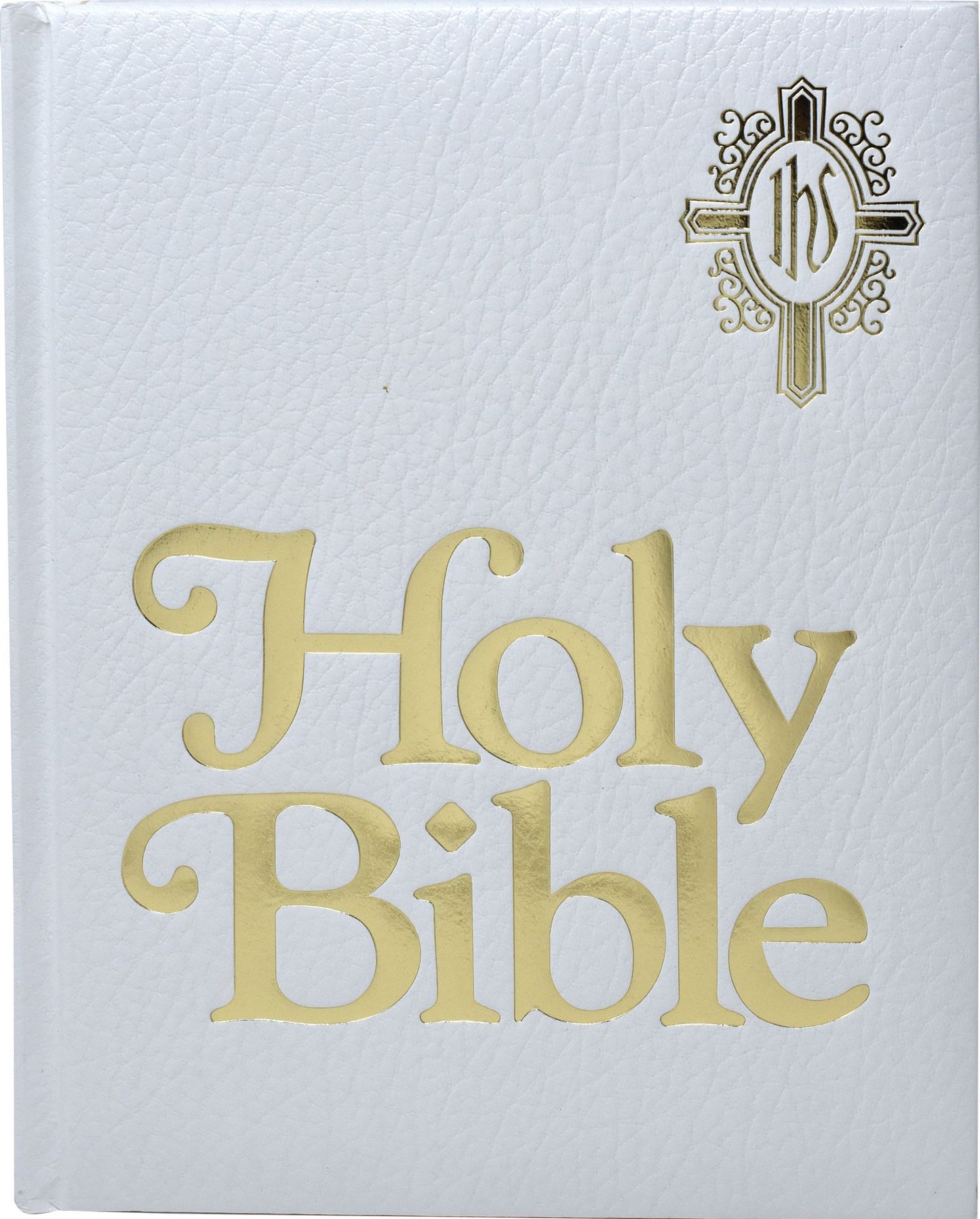 NAB Catholic Family Bible: New American Bible, white imitation leather