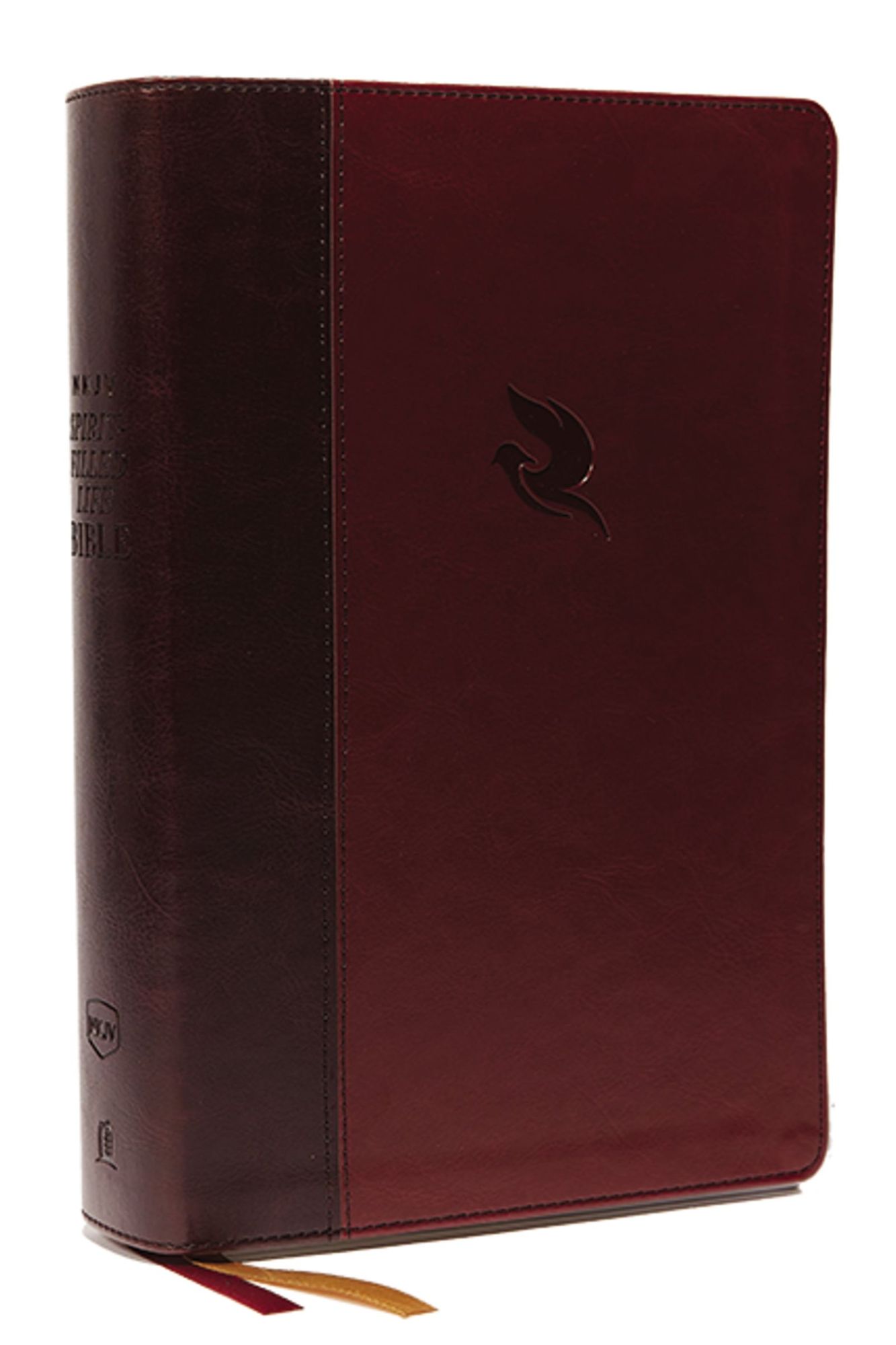 NKJV, Spirit-Filled Life Bible, Third Edition, Leathersoft, Burgundy, Red Letter Edition, Comfort Print: Kingdom Equipping Through the Power of the Word