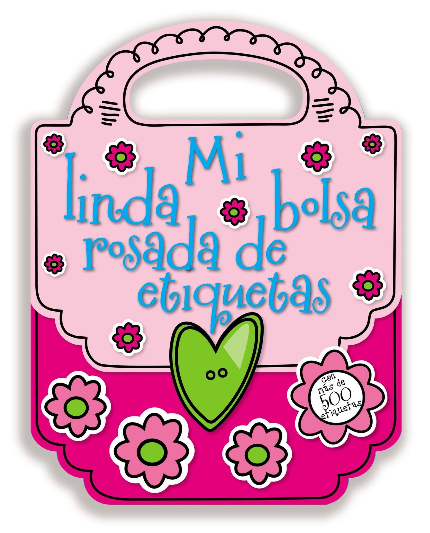 Mi Linda Bolsa Rosada de Etiquetas