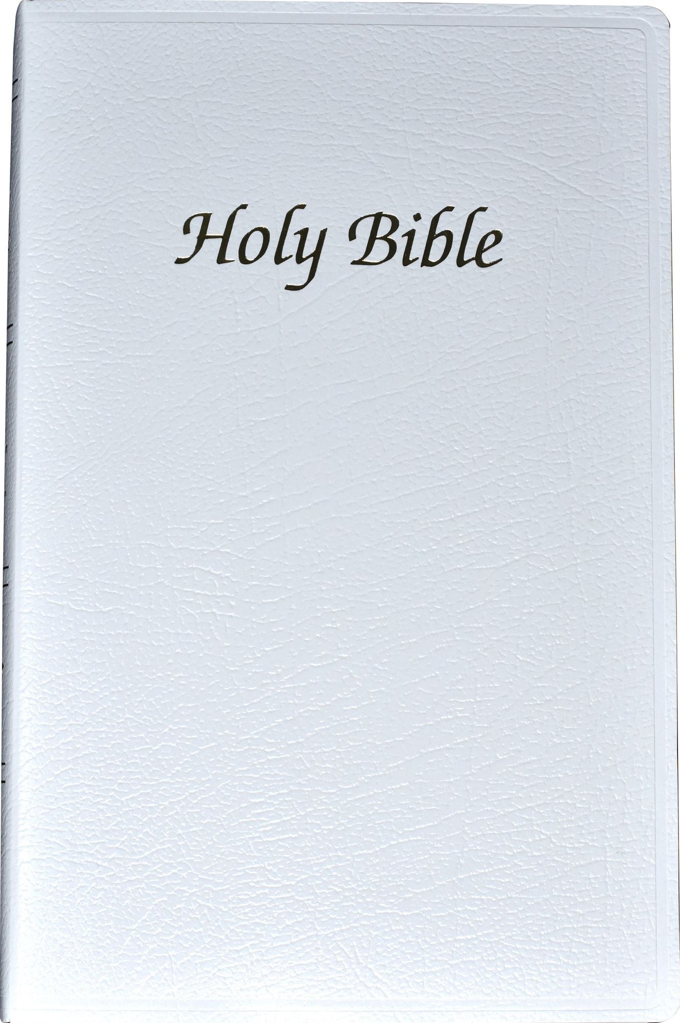 First Communion Bible: New American Bible (NAB), white imitation leather
