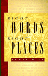 Right Words, Right Places
