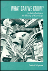 What Can We Know?; An Introduction to the Theory of Knowledge