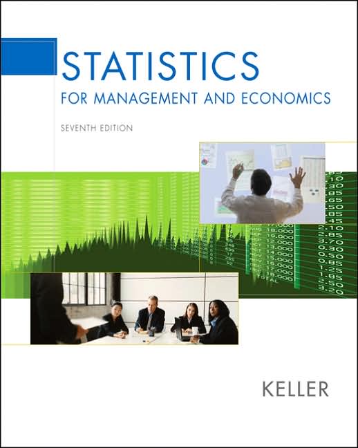 Statistics for Management and Economics (with InfoTrac and CD-ROM)