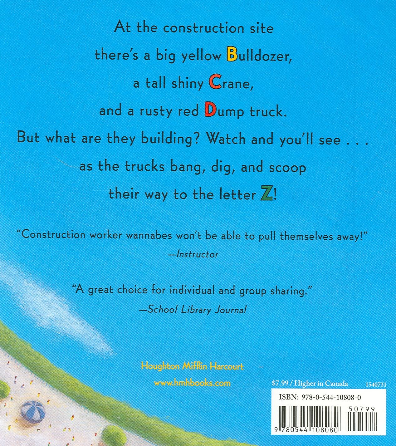 B Is for Bulldozer Board Book: A Construction ABC