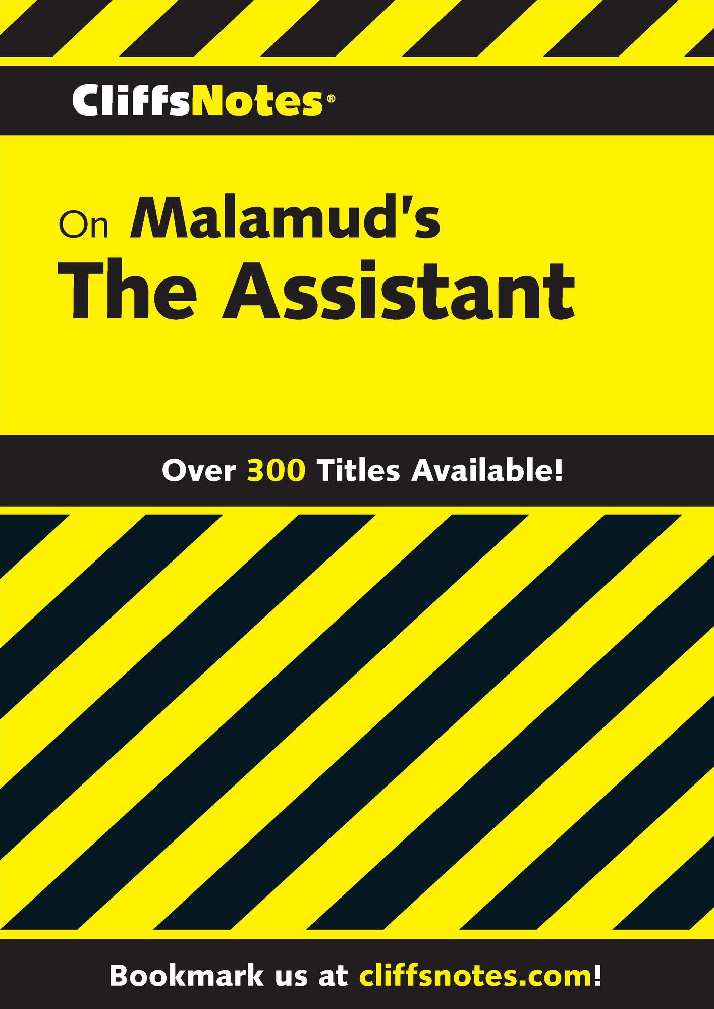 CliffsNotes on Malamud's The Assistant