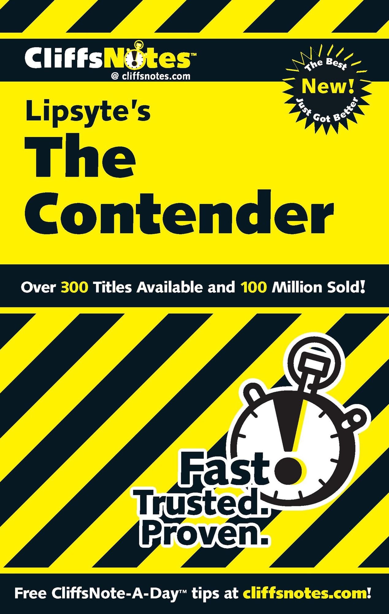 CliffsNotes on Lipsyte's The Contender